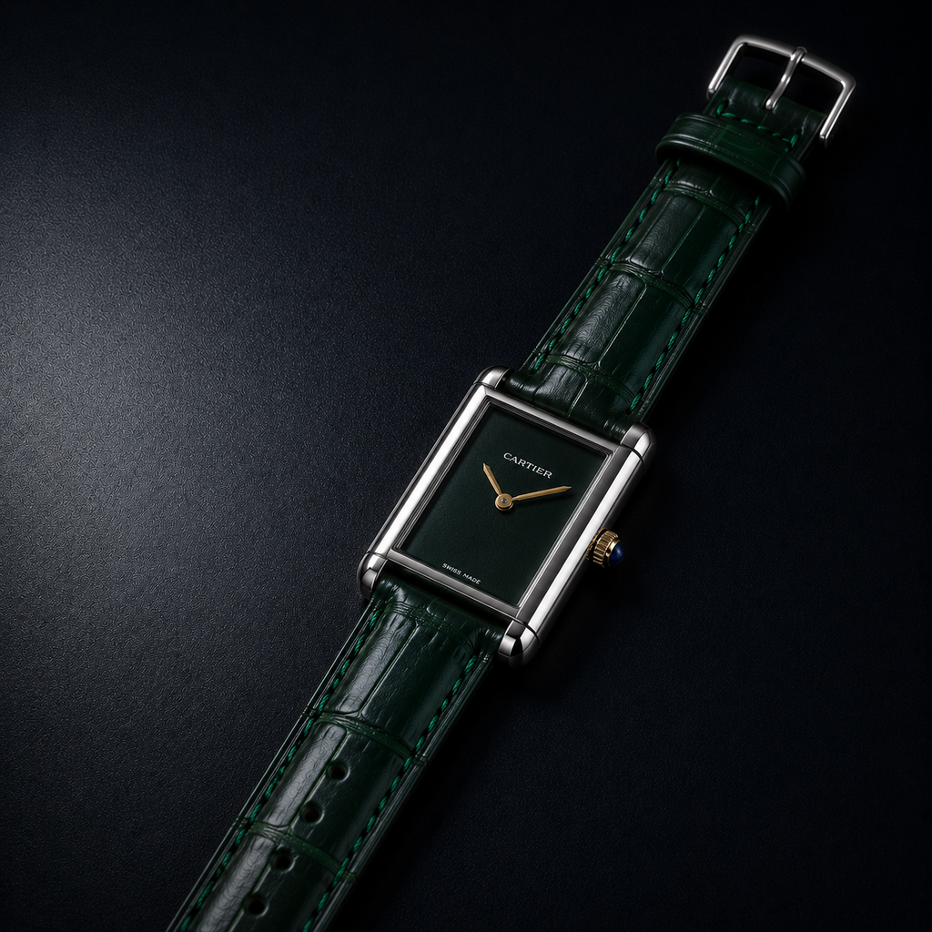 Cartier Tank Emerald Noir