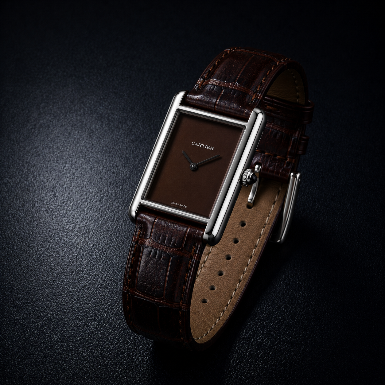 Cartier Tank Mocha Noir