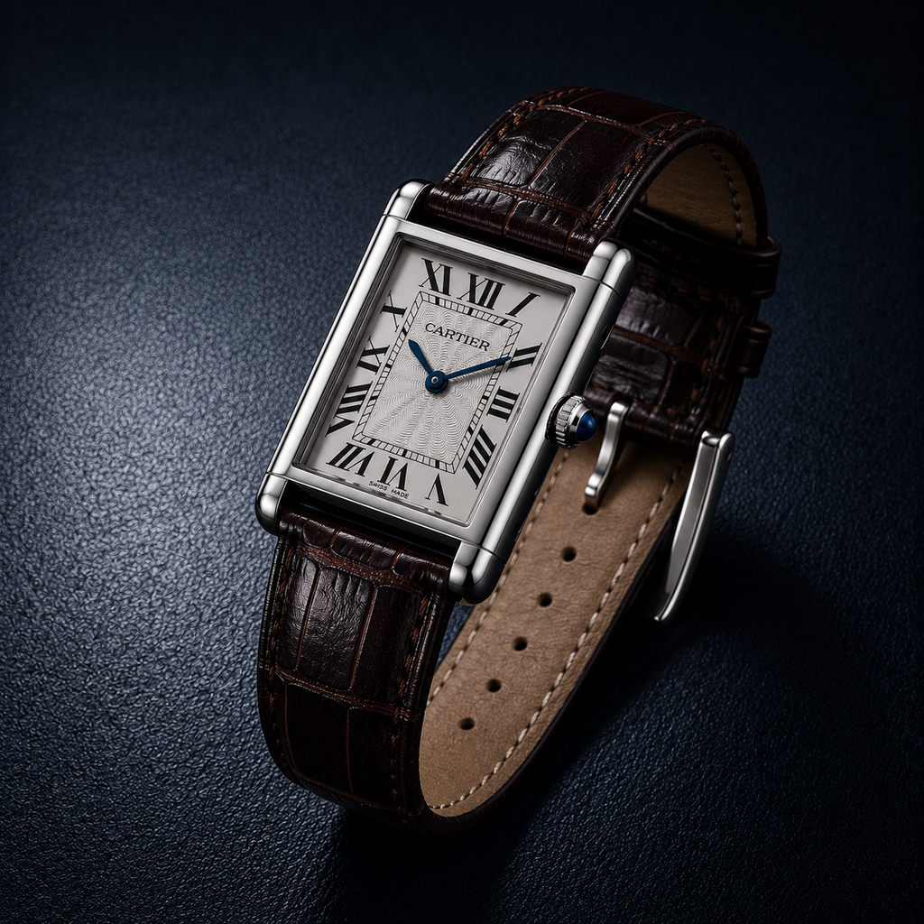 Cartier Tank Silver Elegance
