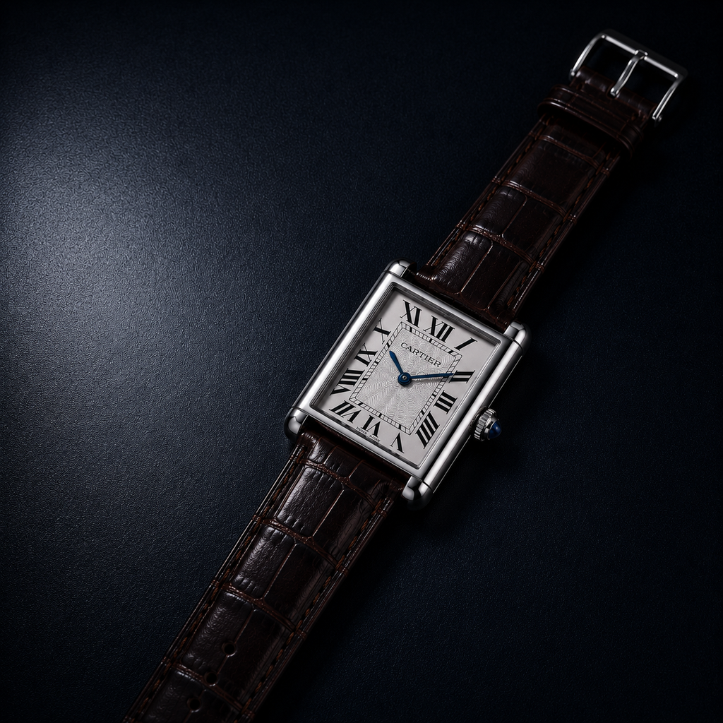 Cartier Tank Silver Elegance